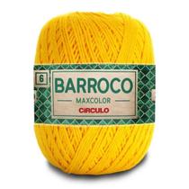 Barbante Barroco Maxcolor 6 Canario 400g Cor 1289