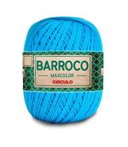 Barbante Barroco Maxcolor 6 Fios Círculo 400g - Fio para Crochê, Tricô e Artesanato