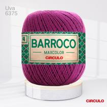 Barbante Barroco MaxColor Uva 6375 nº 4 200g Barbante Barroco MaxColor Uva 6375 nº 4 200g