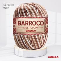 Barbante Barroco Multicolor 200g nº6 Cor Caravela 9687 Barbante Barroco Multicolor 200g nº6 Cor Caravela 9687