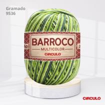Barbante Barroco Multicolor 200g nº6 Cor Gramado 9536