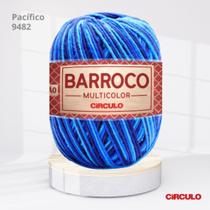 Barbante Barroco Multicolor 200g nº6 Cor Pacífico 9482