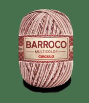 Barbante Barroco Multicolor Espessura Fio 6 Novelo com 226 Metros 885 TEX Circulo