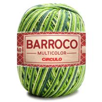 Barbante Barroco MultiColor Linha 4/6 400g 9536 GRAMADO - Círculo