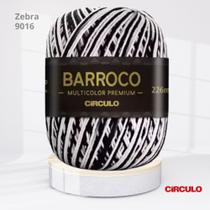 Barbante Barroco Multicolor Premium 200g Cor Zebra 9016