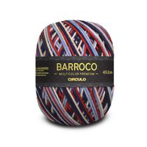 Barbante Barroco Multicolor Premium 200g Crochê Tricô