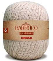 Barbante Barroco Natural 4/6 700G - Circulo