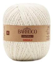 Barbante Barroco Natural 4 - Cru Barbante Barroco Natural 4 - Cru