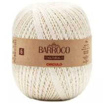 Barbante BARROCO NATURAL 6 - NATURAL - Circulo - 700g