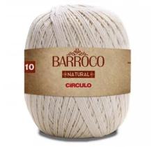 Barbante Barroco Natural 700Gr - N 10 Barbante Barroco Natural 700Gr - N 10