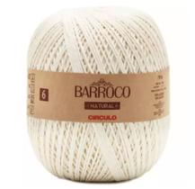 Barbante Barroco Natural círculo n6