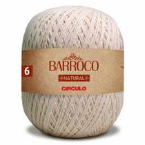 Barbante Barroco Natural Crú 4/6 700g - Círculo
