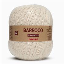 Barbante Barroco Natural Cru Fio N 6 700 gramas Círculo