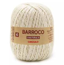 Barbante barroco natural fio 4 400 gr círculo