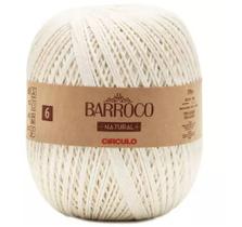 Barbante Barroco Natural Fio 6 700g - Círculo