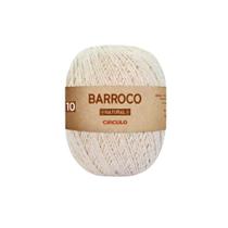 Barbante Barroco Natural Fio 700g 100% Algodão Círculo Maciez -