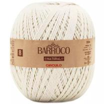 Barbante Barroco Natural Fio 8 700g - Círculo