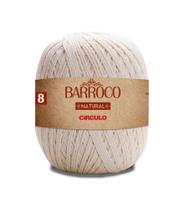 Barbante Barroco Natural Fio n8 - 700gr - 593m