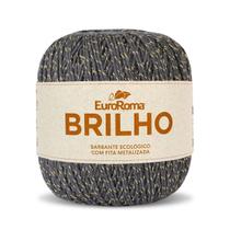 Barbante Brilho Ouro 400g N6 4/6 Fios 406m Euroroma