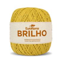 Barbante Brilho Ouro 400g N6 4/6 Fios 406m Euroroma