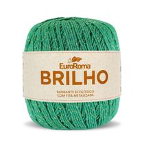 Barbante Brilho Ouro 400g N6 4/6 Fios 406m Euroroma