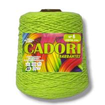 Barbante Cadori 4/6 Cor Verde Abacate 757 - Rolo 610m Barbante Cadori 4/6 Cor Verde Abacate 757 - Rolo 610m