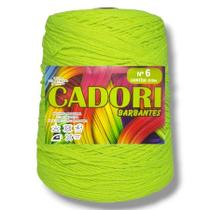 Barbante Cadori 4/6 Cor Verde Neon 767 - Rolo 610m