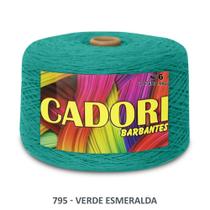 Barbante cadori n6 especial 1,8kg cor 795 verde esmeralda