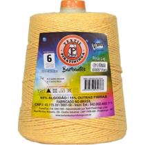 Barbante Colorido 600G 4/6 Fios 610M Amarelo OUR - Barb. Piratininga Barbante Colorido 600G 4/6 Fios 610M Amarelo OUR - Barb. Piratininga
