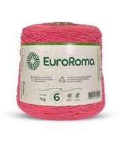 Barbante Colorido Euroroma 1kg Nº6 Crochê e Tricô