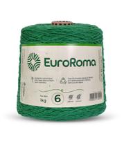 Barbante Colorido Euroroma 1kg Nº6 Crochê e Tricô