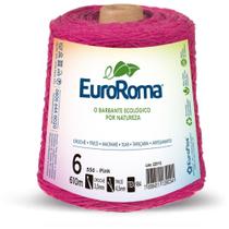 Barbante Colorido Euroroma 600G 4/6 Fios 610M - PINK