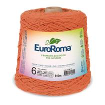 Barbante Colorido nº6 c/ 600g EuroRoma - Laranja