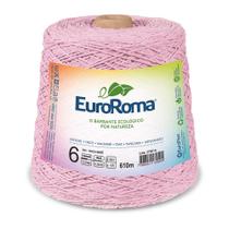 Barbante Colorido nº6 c/ 600g EuroRoma - Rosa Bebê