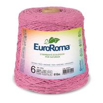 Barbante Colorido nº6 c/ 600g EuroRoma - Rosa