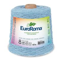 Barbante Colorido nº8 c/ 600g EuroRoma - Azul Bebê - Eurofios