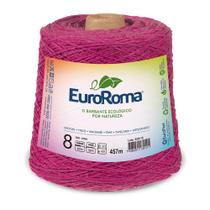 Barbante Colorido nº8 c/ 600g EuroRoma - Pink - Eurofios