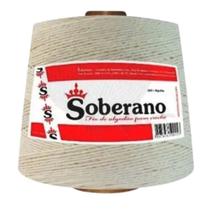 Barbante Cru 1Kg Soberano N2 ao N12 Têxtil Artesanato - Barbante Cru 1Kg Soberano N2 ao N12 Têxtil Artesanato -