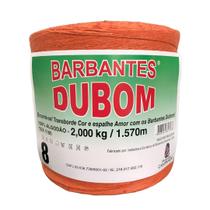 Barbante Dubom Alaranjado - 2 Kg - Fio 8 - 1570m Barbante Dubom Alaranjado - 2 Kg - Fio 8 - 1570m
