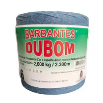 Barbante Dubom Azul Atlântico - 2 Kg - Fio 6 - 2300m