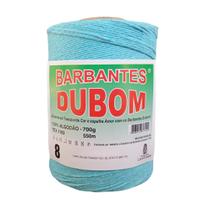 Barbante Dubom Azul Bebê - 700Gr - Fio 8 - 550m