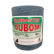 Barbante Dubom Azul Grisaceo - 700 Gr - Fio 4 - 1240m