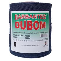 Barbante Dubom Azul Marinho - 1 Kg - Fio 6 Barbante Dubom Azul Marinho - 1 Kg - Fio 6