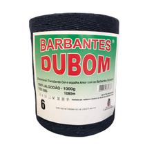 Barbante Dubom Azul Marinho - 1 Kg - Fio 6