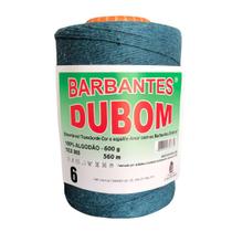 Barbante Dubom Azul Petróleo - 600 Gr - Fio 6 - 650m