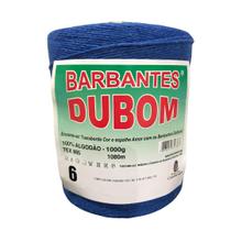 Barbante Dubom Azul Royal - 1 Kg - Fio 6