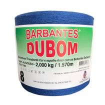 Barbante Dubom Azul Royal - 2 Kg - Fio 8 - 1570m