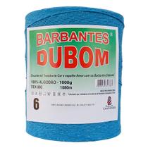 Barbante Dubom Azul Turquesa - 1 Kg - Fio 6 Barbante Dubom Azul Turquesa - 1 Kg - Fio 6