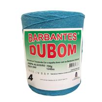 Barbante Dubom Azul Turquesa - 700 Gr - Fio 4 - 1240m