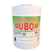 Barbante Dubom Branco Neve - 700 Gr - Fio 6 - 760m